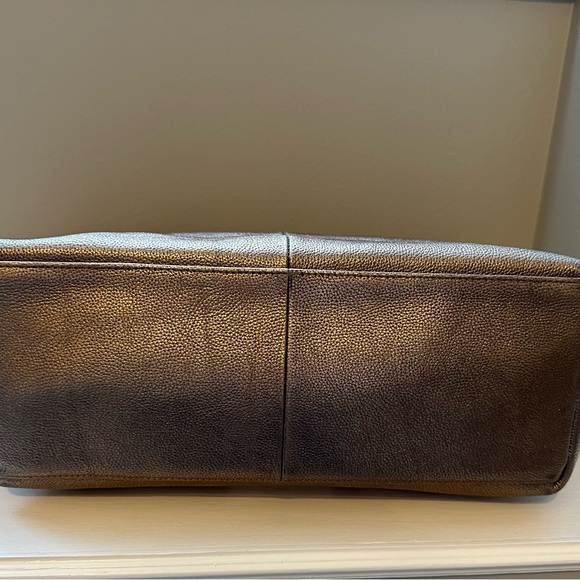 Elaine Turner Gold Metallic Bag  EUC - Picture 3 of 7